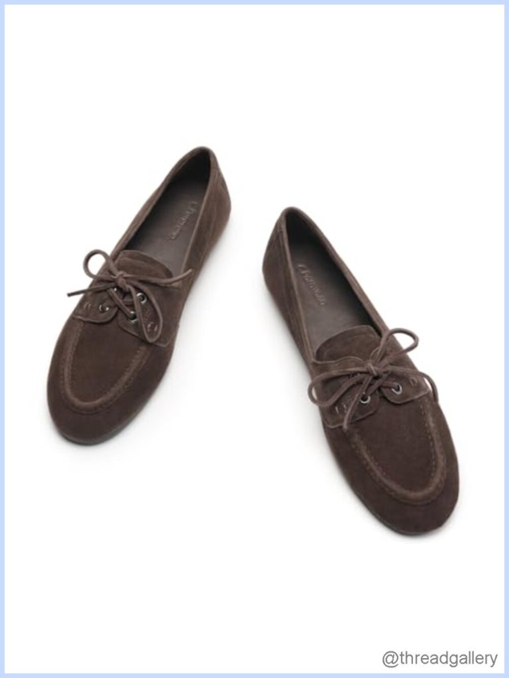 Suede Leather Loafers Slip-Ons Mocc Flats